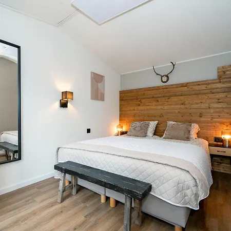 Chique Met Zicht Over De Weilanden Op De Veluwe Chalet *